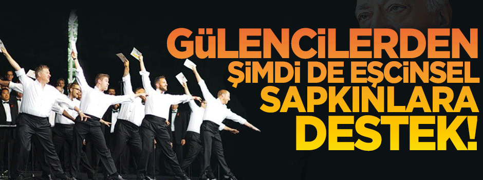 Zaman şimdi de eşcinsel sapkınlara destek verdi!