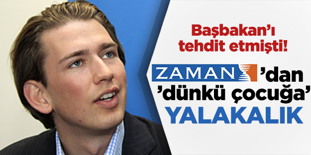 Zaman'dan Başbakan'ı eleştiren 'dünkü çocuğa' yalakalık