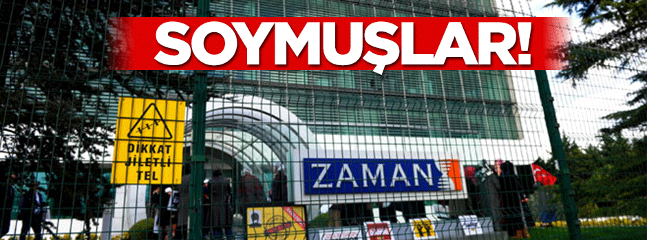 Zaman’ın ‘kozmik’ odasını soymuşlar