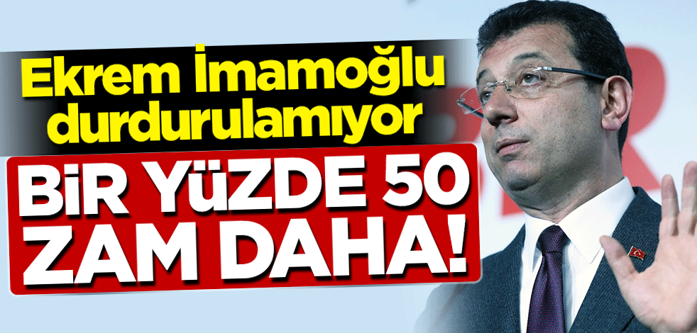 Zamkolik Ekrem İmamoğlu durmak bilmiyor! Müze girişlerine yüzde 50 zam