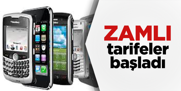 Zamlı tarife başladı