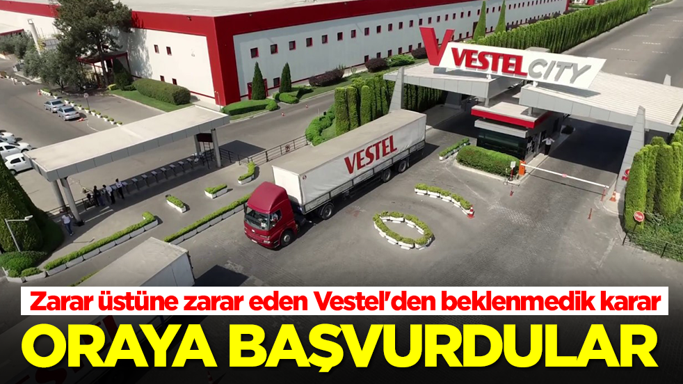 Zarar üstüne zarar eden Vestel'den beklenmedik karar: Oraya başvurdular