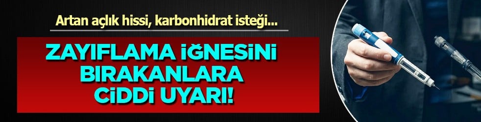 Zayıflama iğnesini bırakanlar okuyun: Asıl başarı, kilo vermek değil... Vücut paramparça oluyor