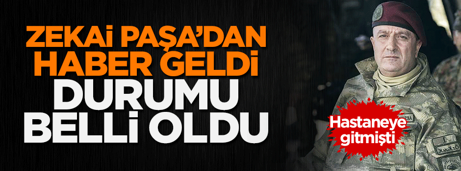 Zekai Aksakallı Paşa görevinin başında