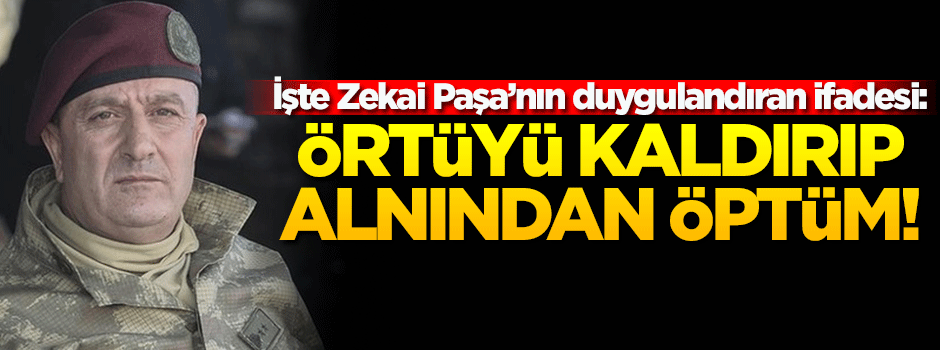 Zekai Aksallı Paşa mahkemede ifade verdi!