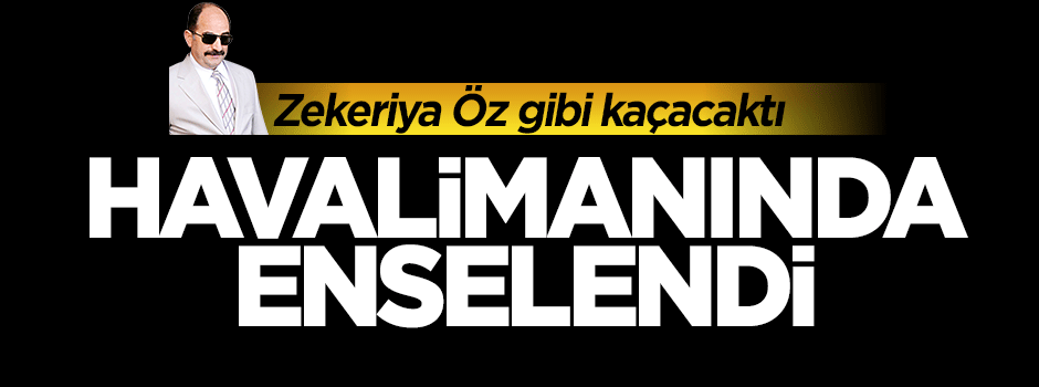 Zekeriya Öz gibi kaçmak isteyen savcı Adnan Çimen yakalandı