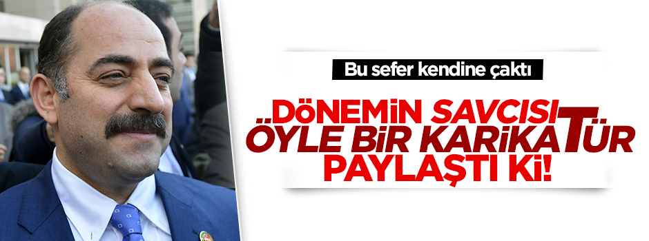 Zekeriya Öz öyle bir karikatür paylaştı ki!