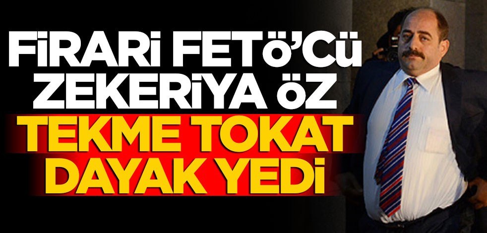 Zekeriya Öz tekme tokat dayak yedi!