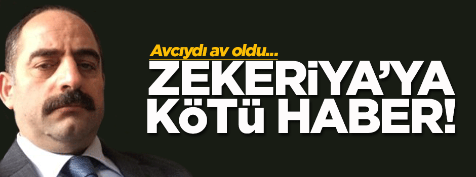 Zekeriya Öz'e yakalama kararı!
