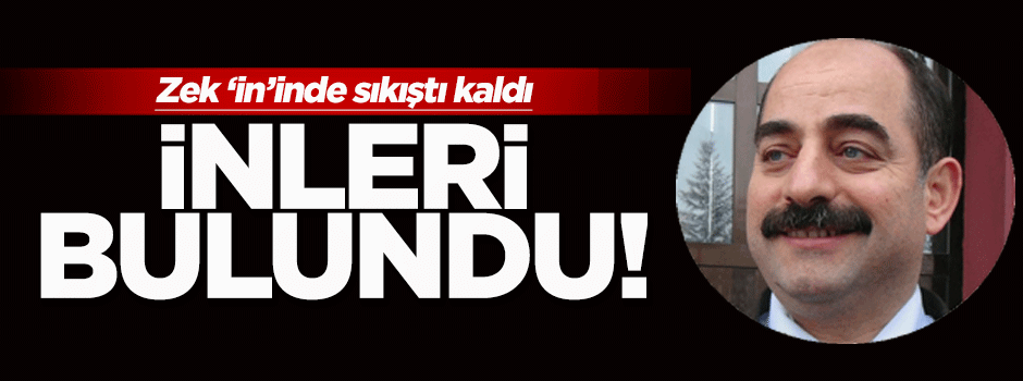 Zekeriya Öz'ün kaldığı 'in' bulundu