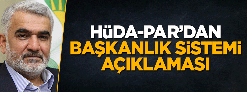 Zekeriya Yapcııoğlu'ndan başkanlık sistemi açıklaması