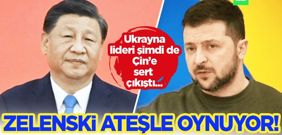 Zelenski Çin'e Rusya'ya destek veriyor için suçlama yaptı: Ülkelere baskı yapıyorlar! Meydana gelen tartışma
