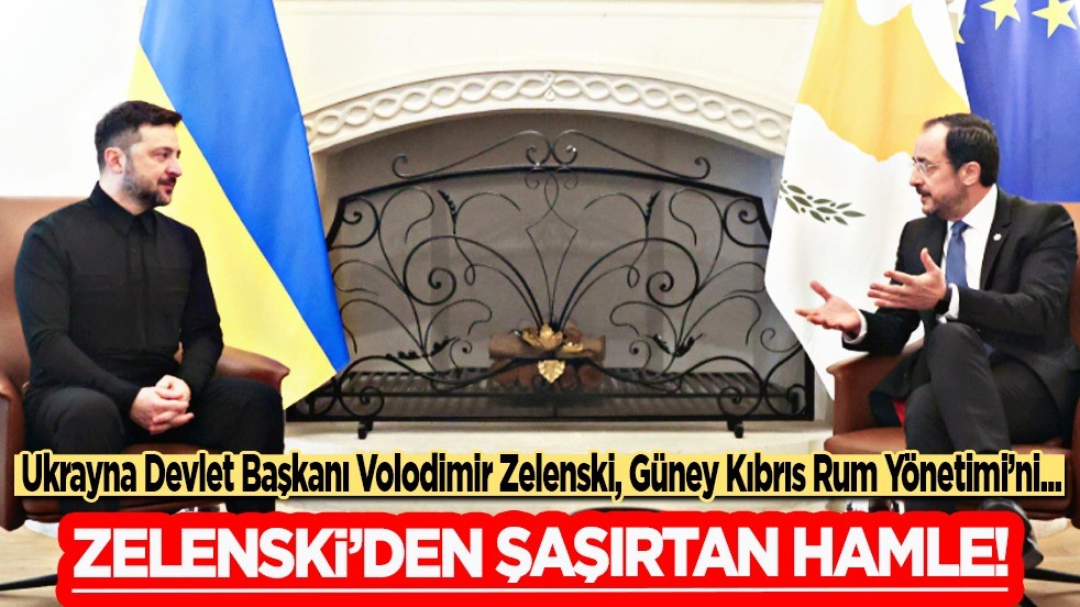 Zelenski Güney Kıbrıs Cumhurbaşkanı Nikos Hristodulidis’i ziyaret etti! Kritik görüşme: Dahil olacak mı?