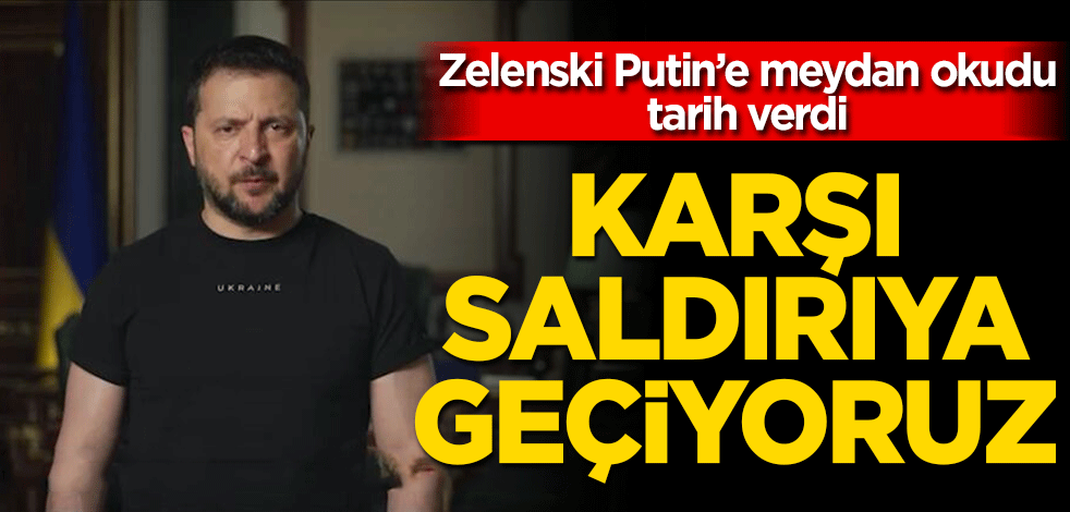 Zelenski’den karşı taarruz açıklaması
