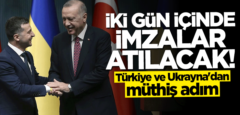 Zelenskiy bomba gelişmeyi duyurdu: İki gün içinde Türkiye ile imzalayacağız