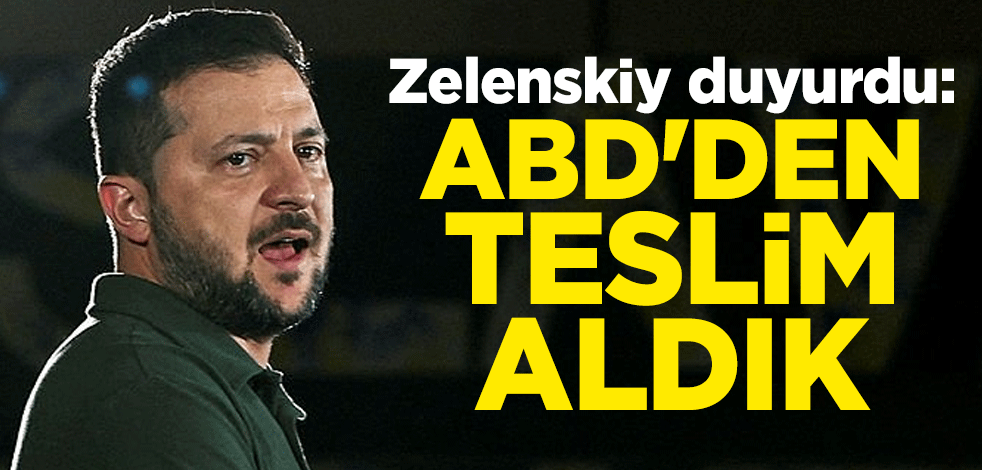 Zelenskiy duyurdu: ABD'den M1 Abrams tanklarını teslim aldık
