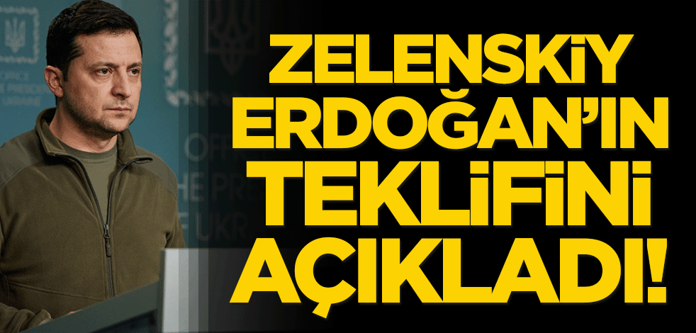 Zelenskiy, Erdoğan ile Aliyev'in teklifini açıkladı!
