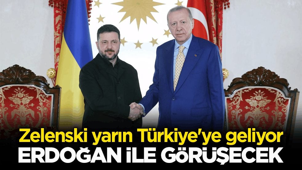 Zelenskiy İstanbul'a geliyor! Cumhurbaşkanı Erdoğan ile görüşecek