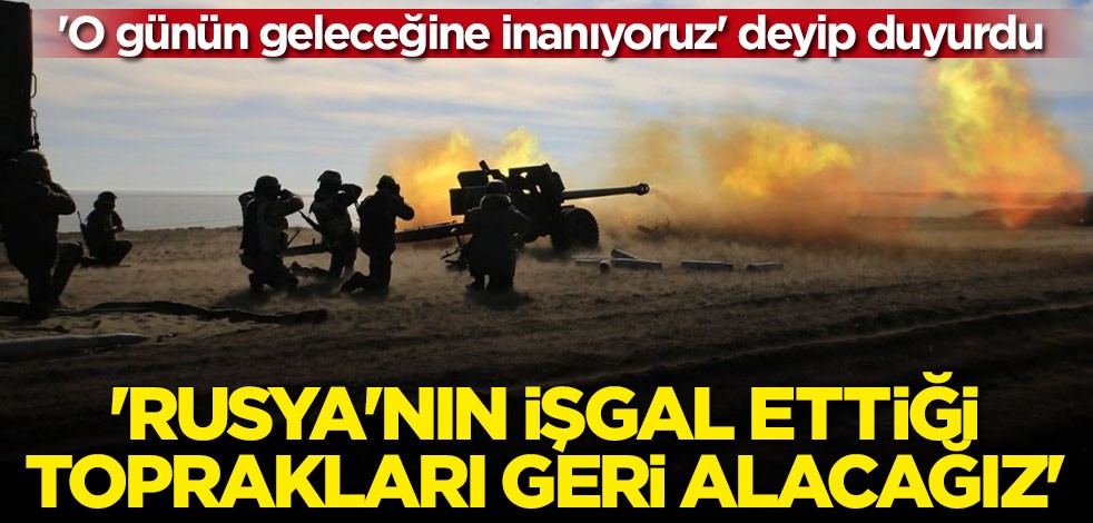 Zelenskiy: Rusya'nın işgal ettiği toprakları geri alacağız