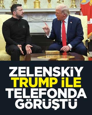 Zelenskiy, Trump ile telefonda görüştü