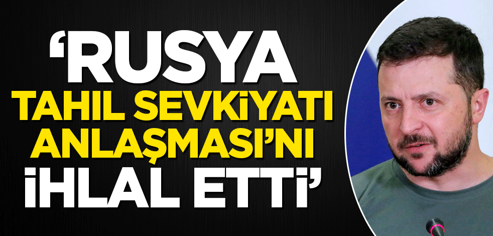 Zelenskiy'den 'Rusya' çıkışı! 'Vaatlerini yerine getirmemenin yollarını buluyorlar'