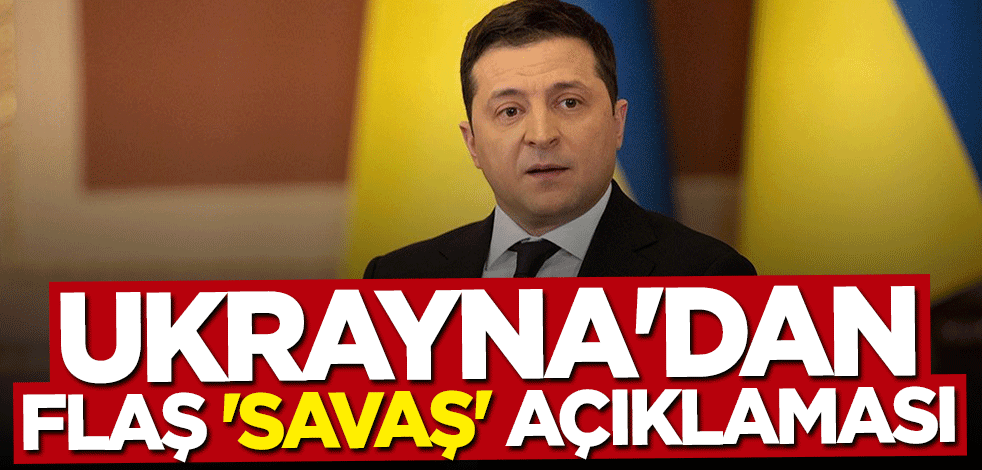 Zelenskiy'den "savaş" açıklaması: Bize zarar veriyor