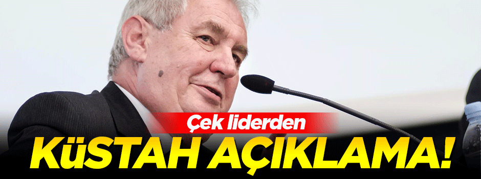 Zeman: Müslümanlar Avrupa'ya entegre olamaz!