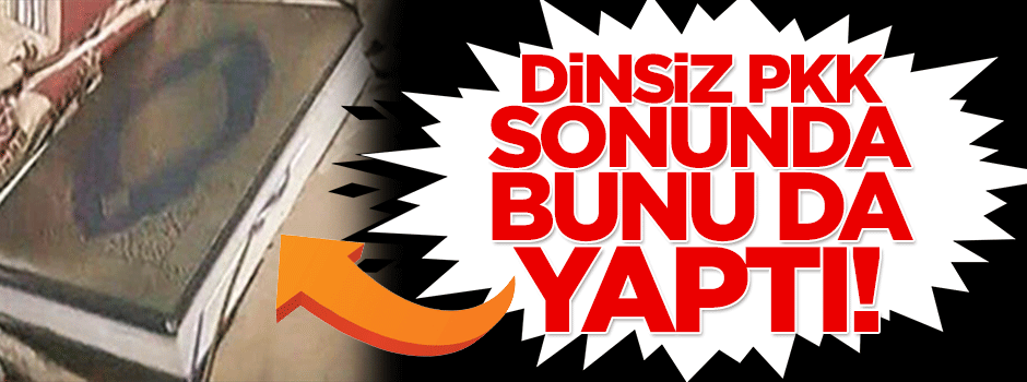 Zerdüşt PKK bunu da yaptı