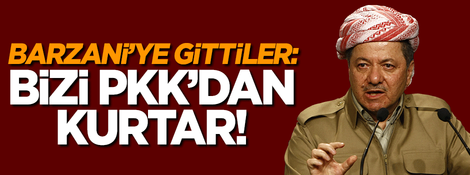 Zergeliler, PKK'ya karşı Barzani'den yardım istedi