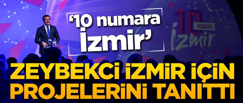 Zeybekci İzmir projelerini tanıttı
