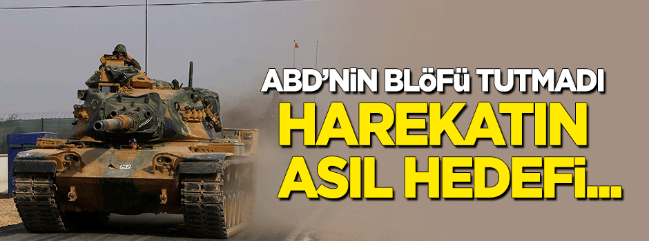 "Zeytin Dalı Harekatı'nın hedefi Afrin değil, Menbiç"