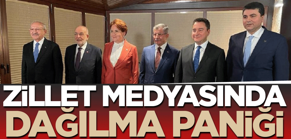 Zillet medyasında dağılma paniği