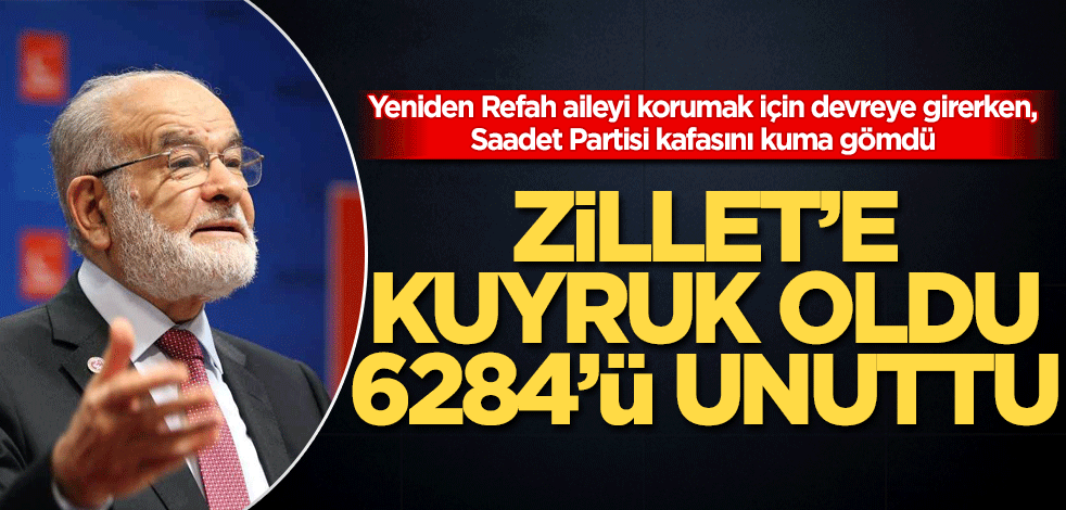Zillet’e kuyruk oldu 6284’ü unuttu