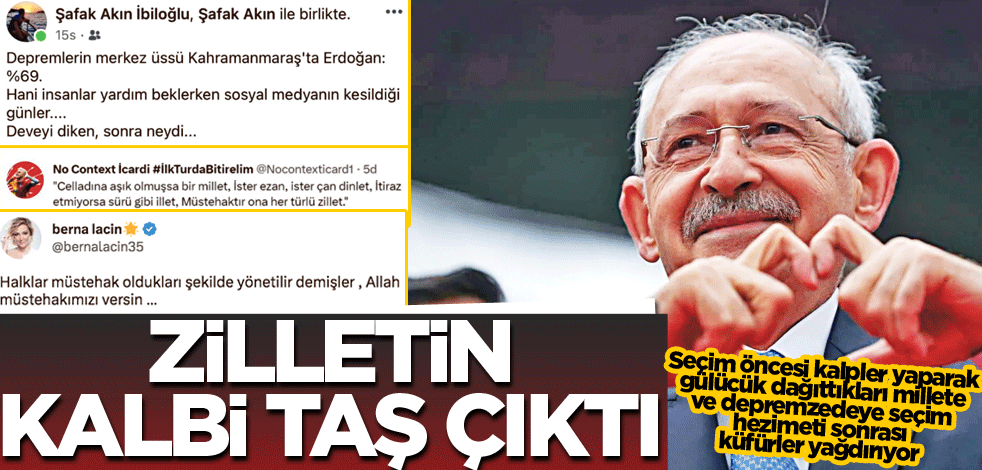 Zilletin kalbi taş çıktı