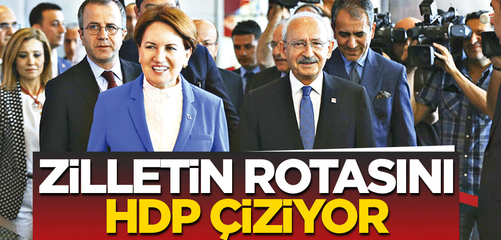 Zilletin rotasını HDP çiziyor