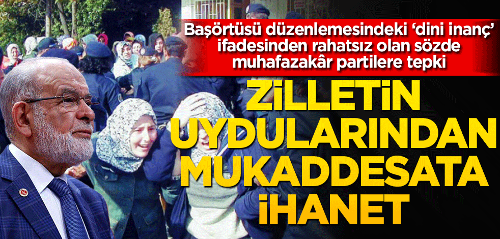 Zilletin uydularından mukaddesata ihanet