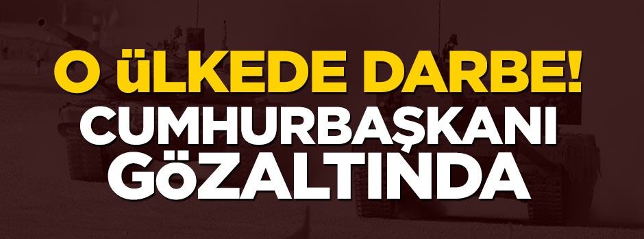 Zimbabve'de darbe! Cumhurbaşkanı gözaltında