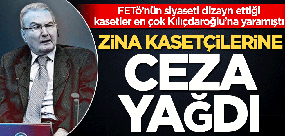 Zina kasetçilerine ceza yağdı