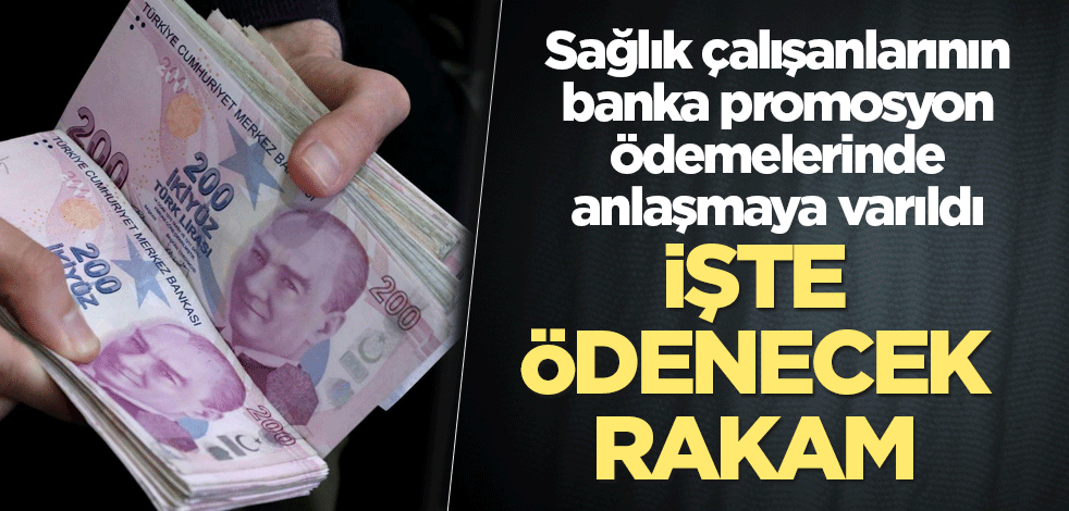 Ziraat Bankası'nın sağlık çalışanları için vereceği para netleşti