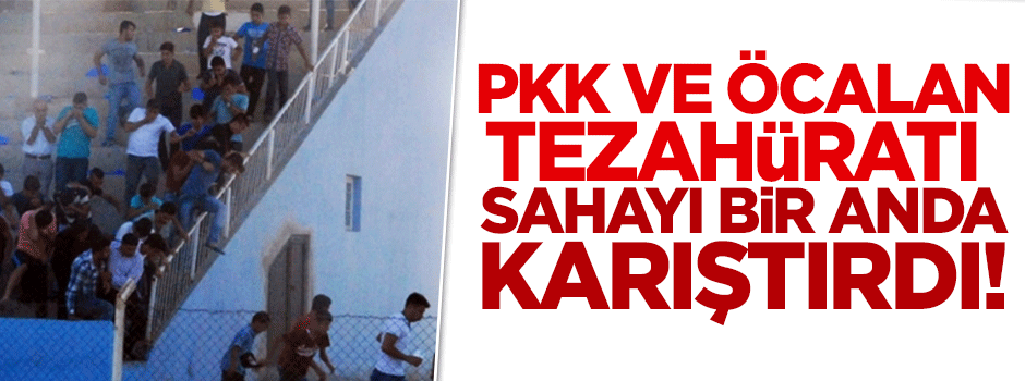 Ziraat Türkiye Kupası'nda PKK tezahüratı maçı iptal ettirdi