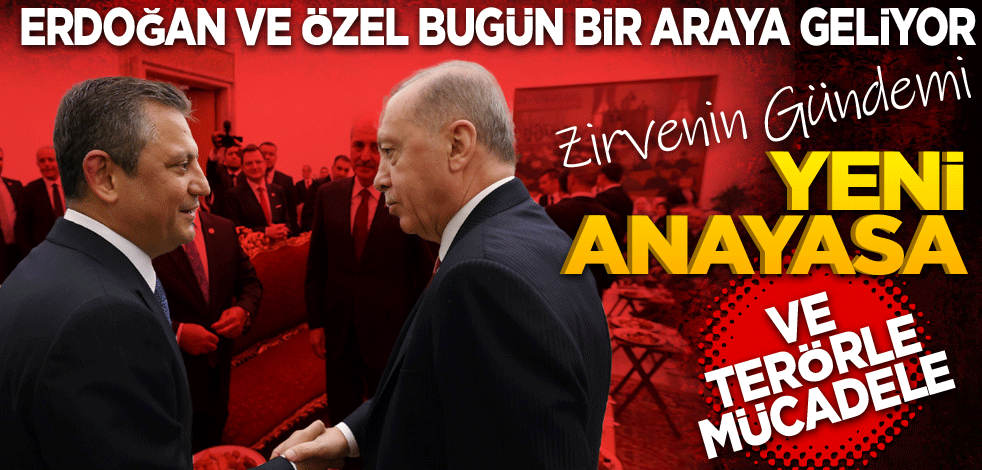 Zirvenin konusu Anayasa ve Terörle mücadele