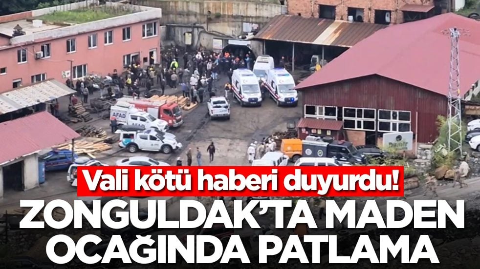 Zonguldak'taki maden ocağında patlama: Ölü ve yaralılar var