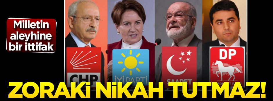 Zoraki nikah tutmaz!