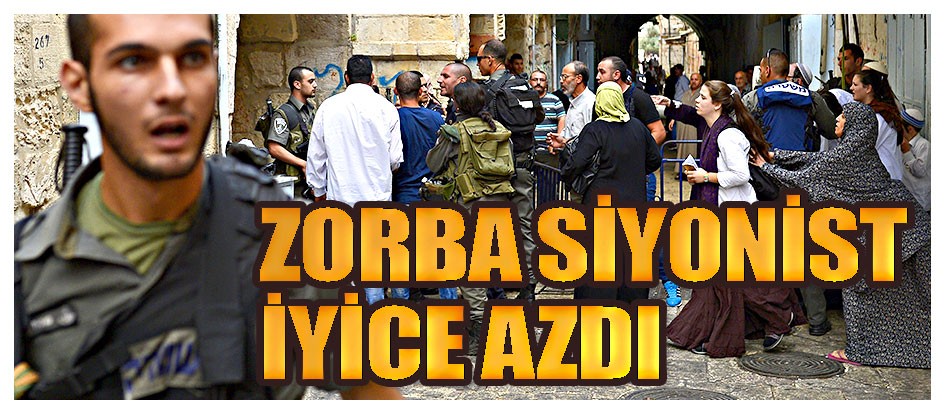 Zorba Siyonist iyice azdı