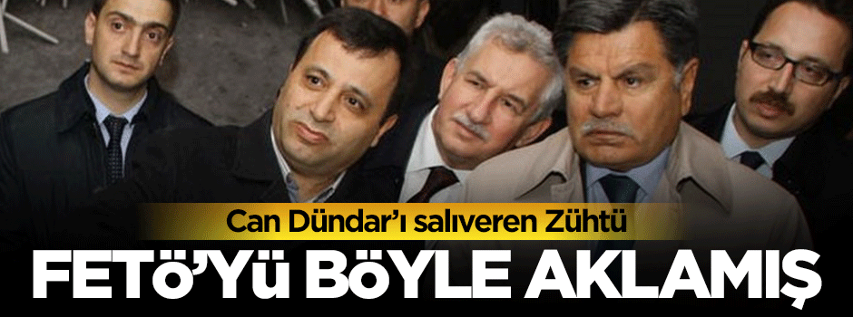 Zühtü Arslan'ın FETÖ'yü böyle aklamış!