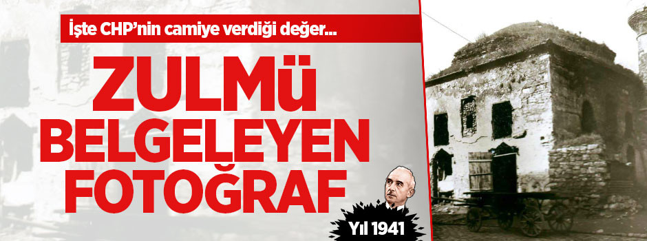 Zulmü belgeleyen fotoğraf