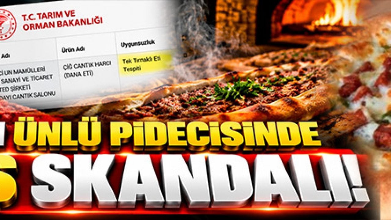 Bursa’nın ünlü pidecisinde tağşiş skandalı! Dana eti diye sattılar, bakın ne çıktı
