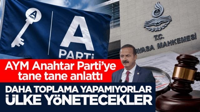 AYM Anahtar Parti&rsquo;ye tane tane anlattı! Daha toplama yapamıyorlar &uuml;lke y&ouml;netecekler
