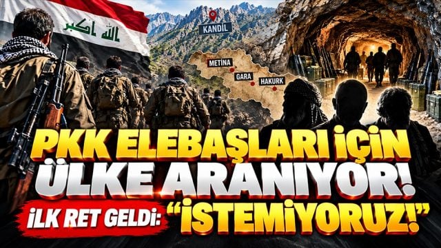 PKK elebaşları i&ccedil;in &uuml;lke aranıyor! İlk ret geldi: İstemiyoruz