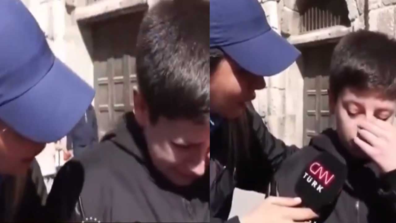 13 yaşındaki Suriyeli çocuktan hem gururlandıran hem duygulandıran Türkiye sözleri